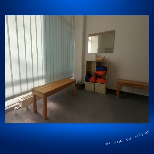 Umkleideräumlichkeiten